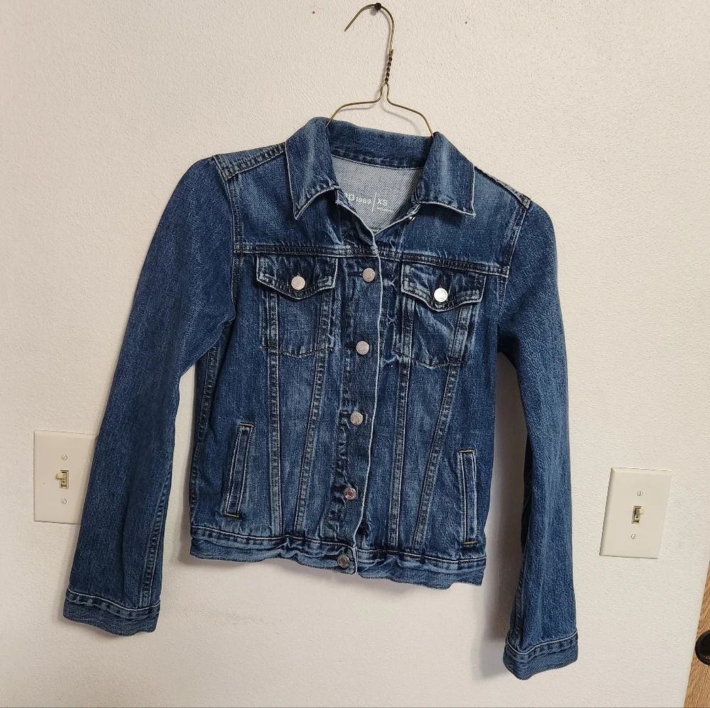 GAP denim‎ jacket size XS - Picture 11 of 12